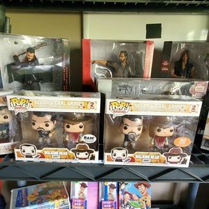 FUNKO POP! Negan & Carl Grimes